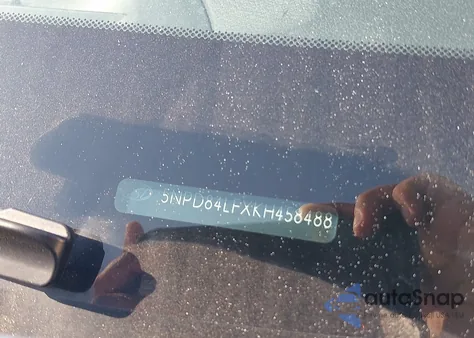 2019 Hyundai Elantra Sel из США, поврежденный, VIN 5NPD84LFXKH458488